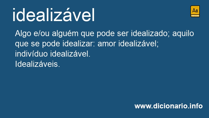 Significado de idealizvel