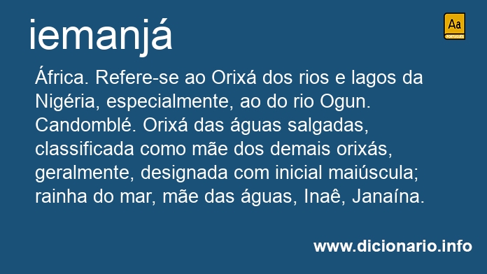 Significado de Iemanj