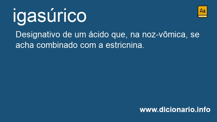 Significado de igasrico