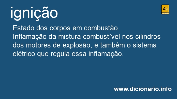 Significado de ignio