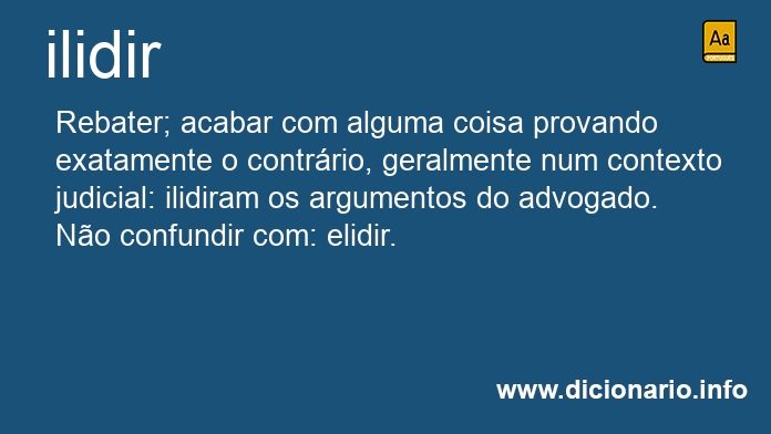Significado de ilides