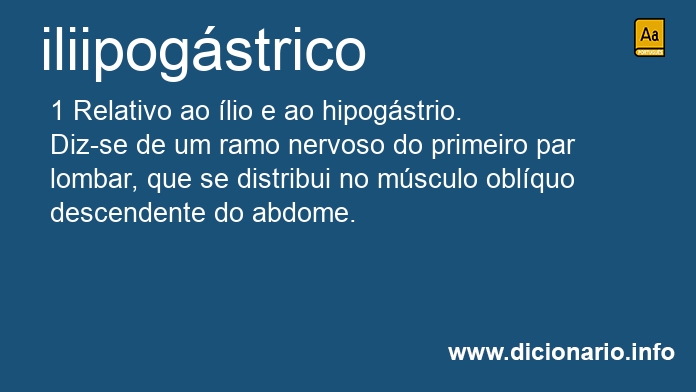 Significado de iliipogstrico