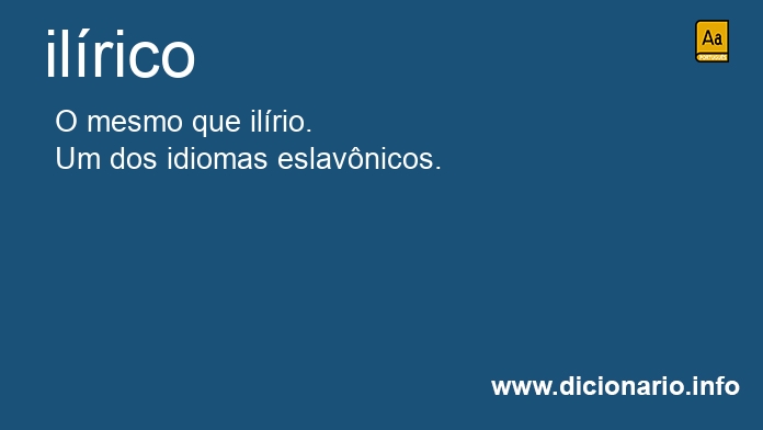 Significado de ilrica