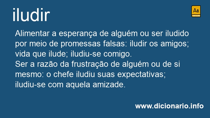 Significado de iludem