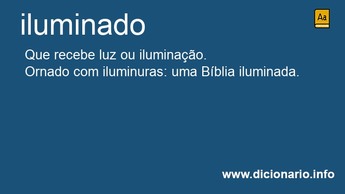 Significado de iluminada