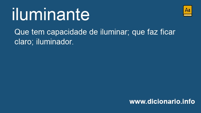 Significado de iluminante