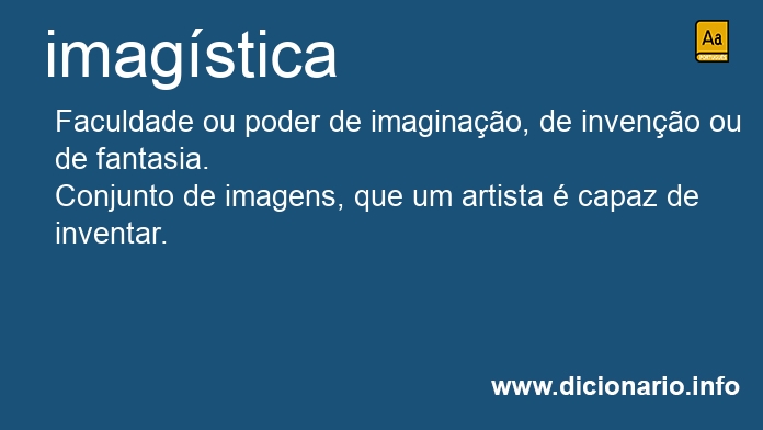 Significado de imagstica