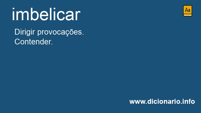 Significado de imbelicas