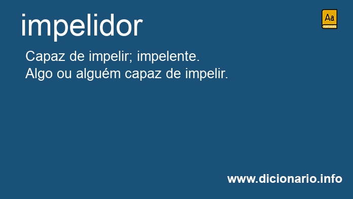 Significado de impelidor