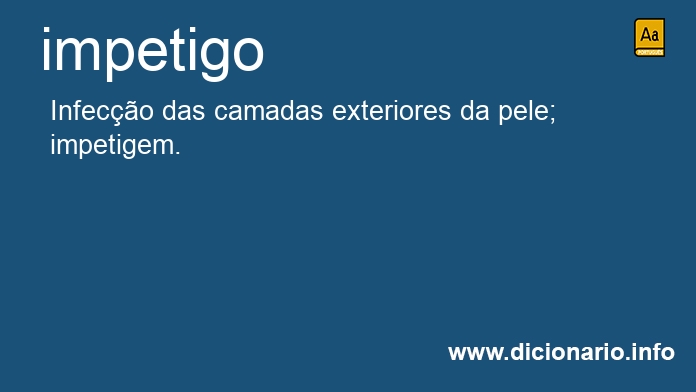 Significado de impetigo