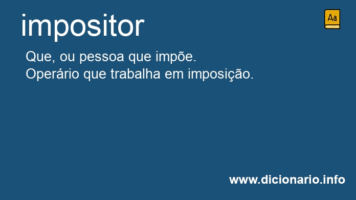 Significado de impositores