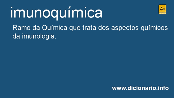 Significado de imunoqumica