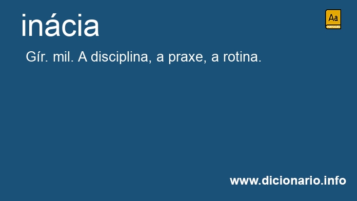 Significado de incia