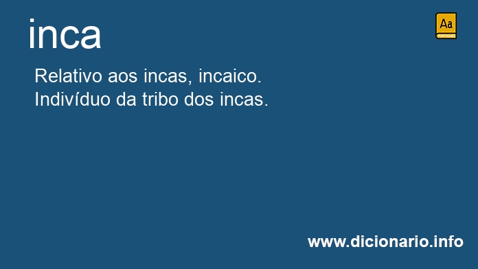 Significado de incas