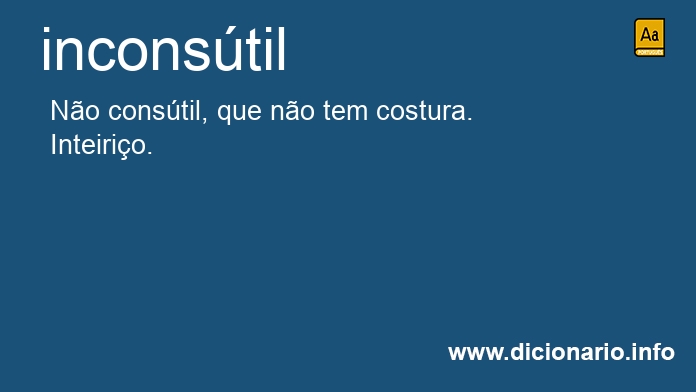 Significado de inconstil