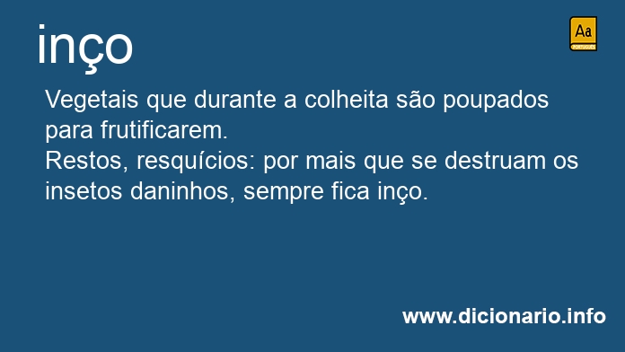 Significado de inos