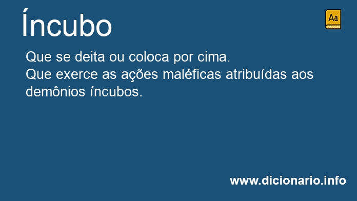 Significado de ncubo