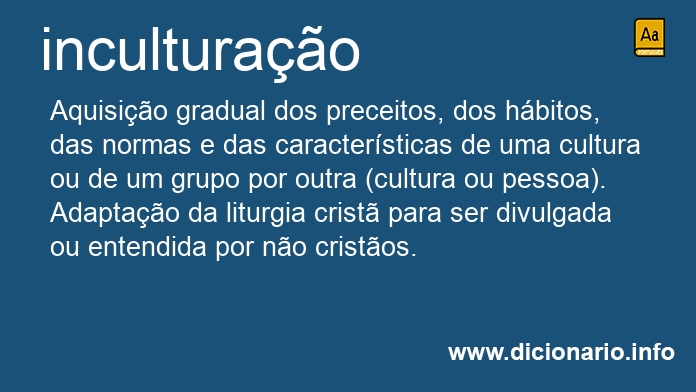 Significado de inculturao