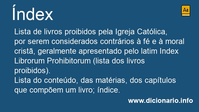 Significado de ndex