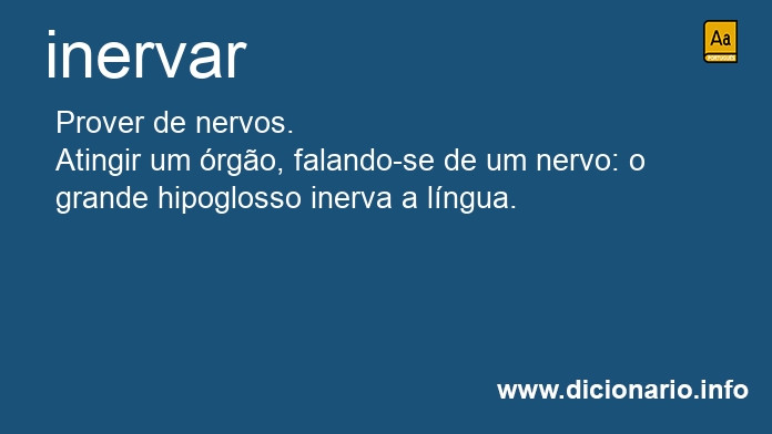 Significado de inervado