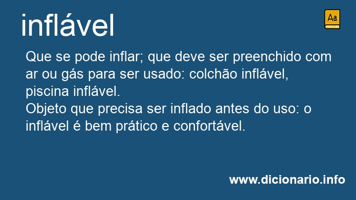 Significado de inflvel