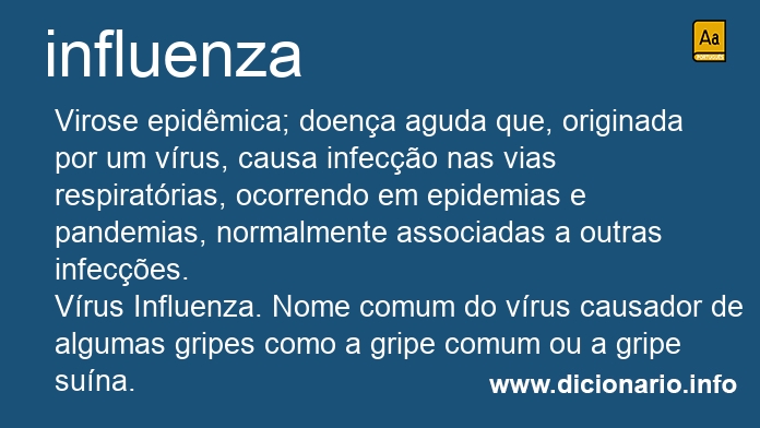 Significado de influenza