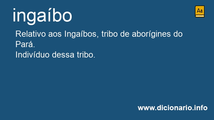 Significado de ingabo