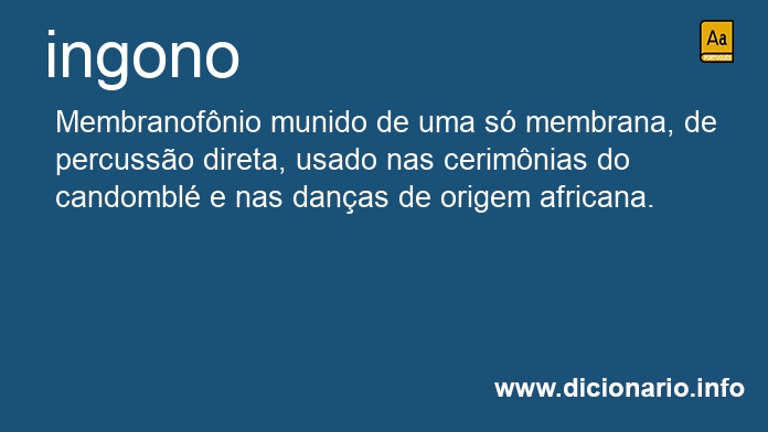 Significado de ingono