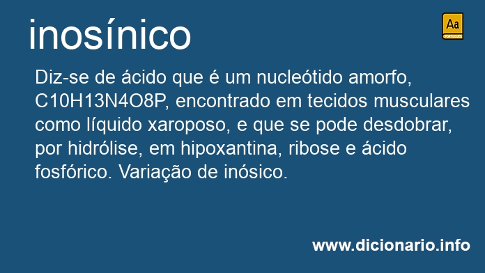 Significado de inosnico