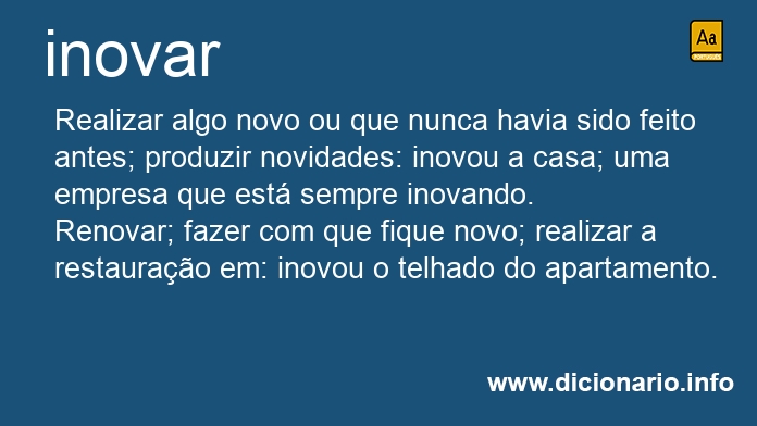 Significado de inove