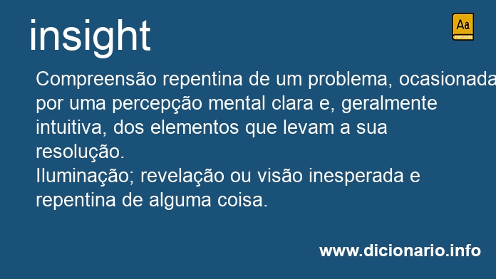 Significado de insight