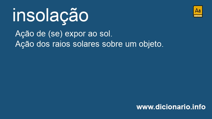 Significado de insolao