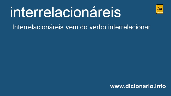 Significado de interrelacionreis