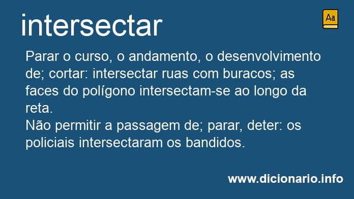 Significado de intersectam
