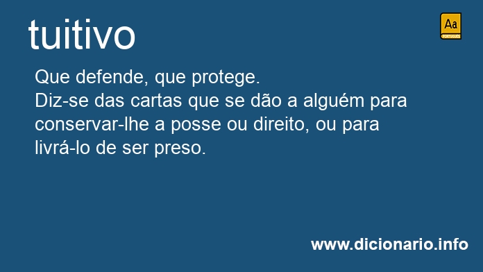 Significado de intuitividade