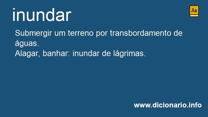 Significado de inunde