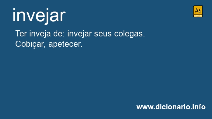 Significado de invejam