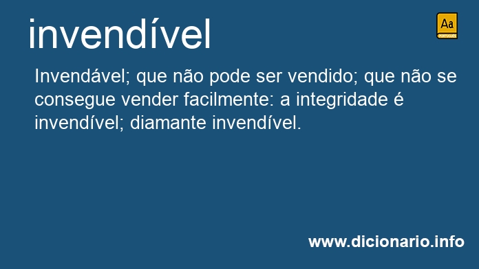 Significado de invendvis