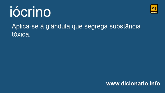 Significado de icrino