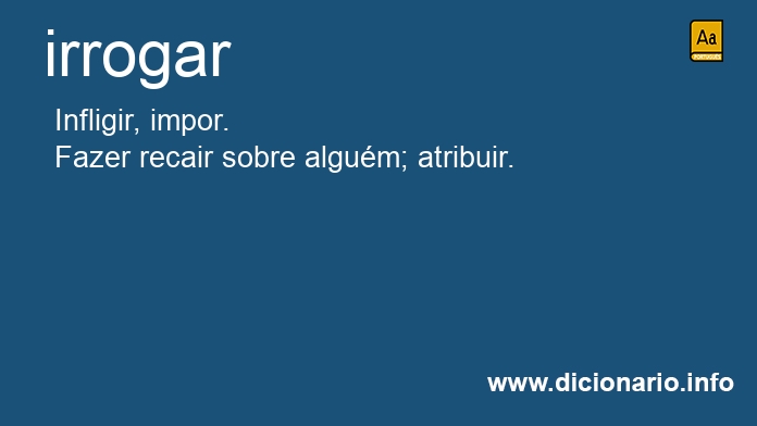 Significado de irrogastes
