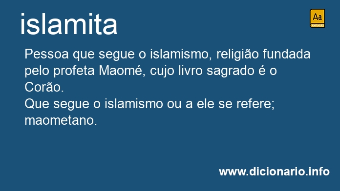 Significado de islamita