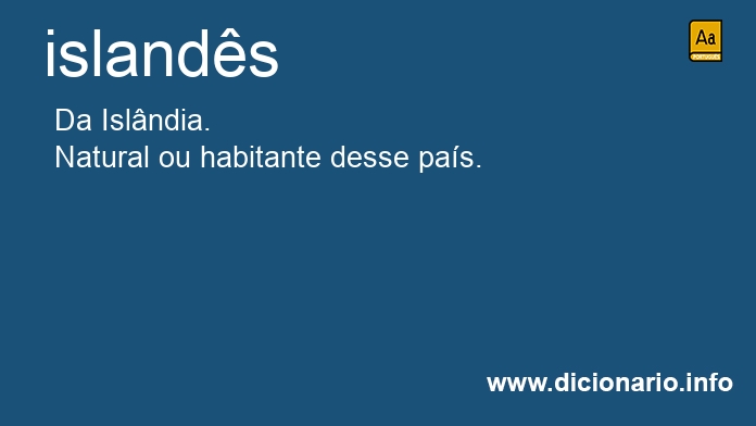 Significado de islands