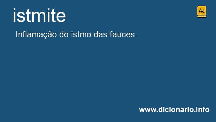 Significado de istmite