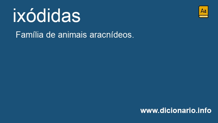 Significado de ixdidas