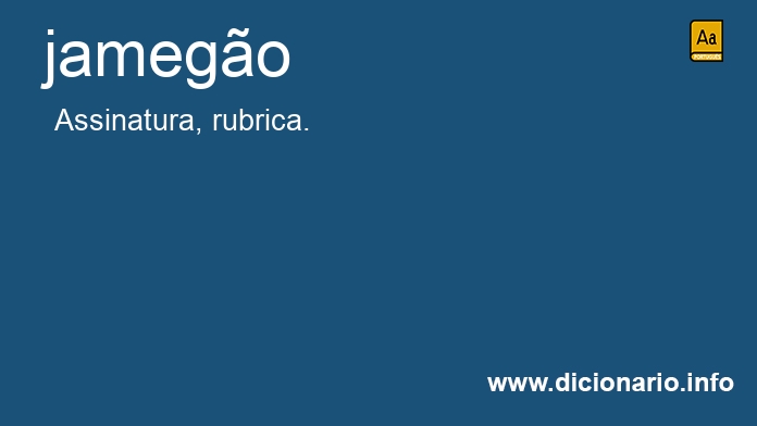 Significado de jamego