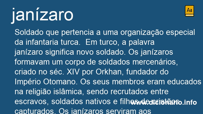 Significado de janzaros