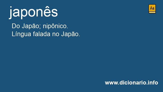 Significado de japonesa