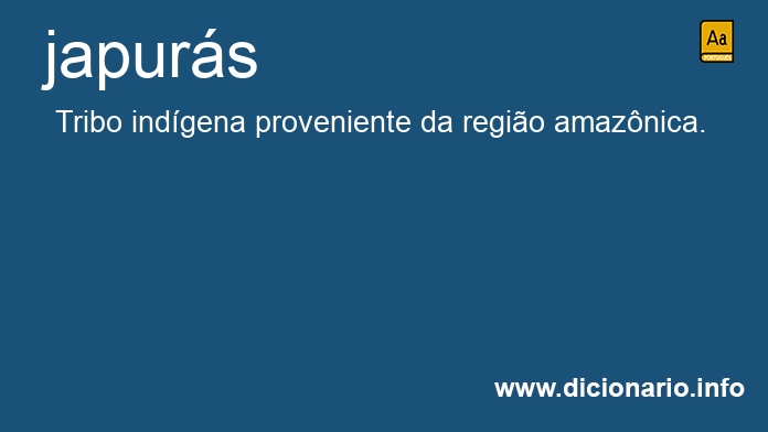 Significado de japurs