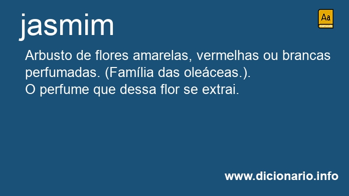 Significado de jasmins