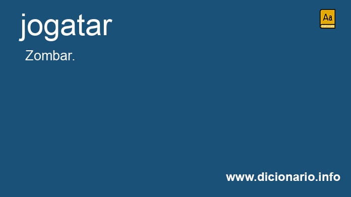 Significado de jogate